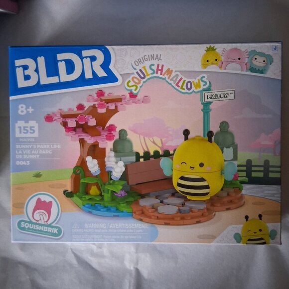 BLDR Squishmallows Sunny’s Park Life Building Set - Sunny The Bee - Picture 1 of 4